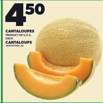 Independent Grocer CANTALOUPES, EACH offer