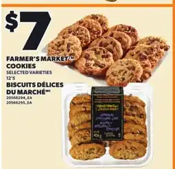 Independent Grocer FARMER'S MARKET COOKIES, 12'S offer