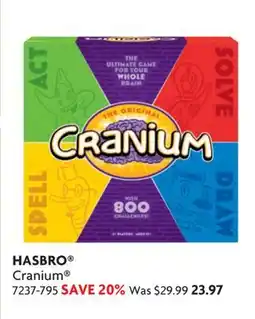 Home Hardware Cranium Board Game offer