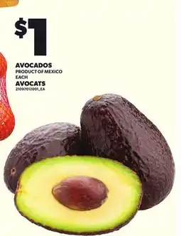 Independent Grocer AVOCADOS, EACH offer