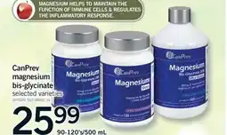Fortinos CANPREV MAGNESIUM BIS-GLYCINATE, 90-120'S/500ML offer