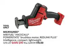 Home Hardware M18 FUEL HACKZALL offer