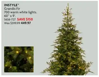 Home Hardware Grandis Fir 700 warm white lights offer