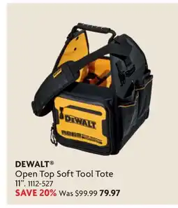 Home Hardware Open Top Soft Tool Tote offer