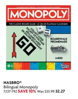 Home Hardware Bilingual Monopoly offer