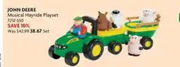 Home Hardware JOHN DEERE Musical Hayride Playset offer