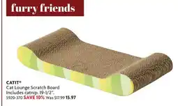 Home Hardware Cat Lounge Scratch Board offer