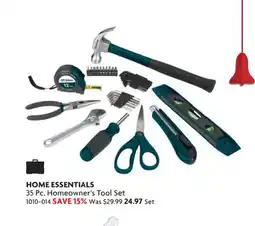 Home Hardware 35 Pc. Homeowner's Tool Set offer