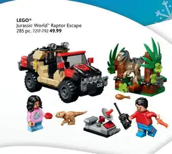 Home Hardware Jurassic World Raptor Escape 285 pc offer
