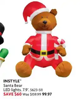 Home Hardware Santa Bear LED lights offer