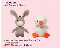 Home Hardware Plush Farmyard Friends offer