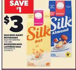 Independent Grocer SILK NON-DAIRY BEVERAGES, 1.74-1.89 L offer