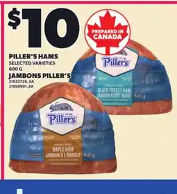 Independent Grocer PILLER'S HAMS, 600 G offer