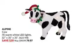 Home Hardware ALPINE Cow 70 warm white LED lights offer