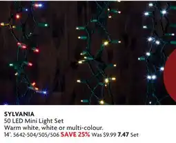 Home Hardware 50 LED Mini Light Set offer