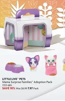 Home Hardware LITTLE LIVE PETS Mama Surprise Families Adoption Pack offer