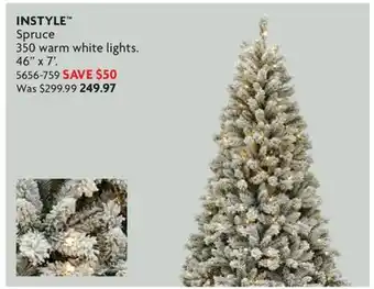 Home Hardware Spruce 350 warm white lights offer