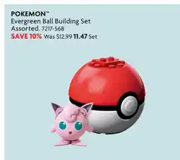 Home Hardware POKEMON Evergreen Ball Building Set offer