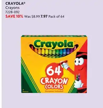 Home Hardware Crayons offer