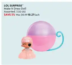 Home Hardware Make It Dress Doll offer