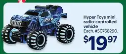 Walmart Hyper Toys Mini LED Remote Controlled Vehicle offer