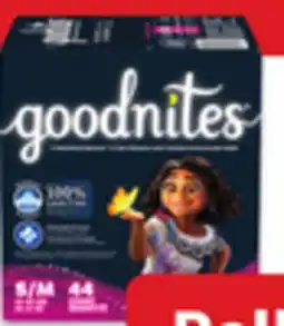 Walmart Goodnites super bedwetting underwear offer