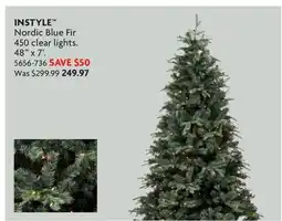 Home Hardware Nordic Blue Fir 450 clear lights offer