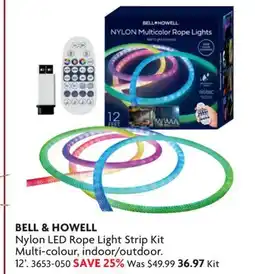 Home Hardware Nylon LED Rope Light Strip Kit offer
