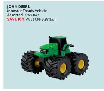 Home Hardware JOHN DEERE Monster Treads Vehicle offer