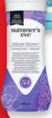 Walmart Summer's Eve cleansing wash offer