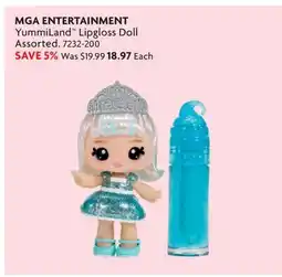 Home Hardware YummiLand Lipgloss Doll offer