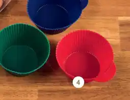 Home Hardware Silicone Muffin Cups Assorted colours offer