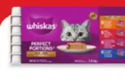 Walmart Whiskas Perfect Portions wet cat food value pack offer
