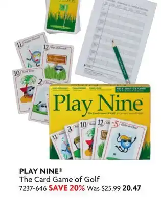 Home Hardware The Card Game of Golf offer