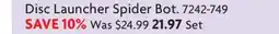 Home Hardware Disc Launcher Spider Bot offer