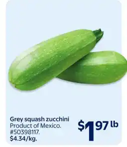 Walmart Grey Squash zucchini offer