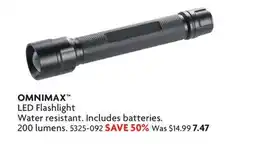 Home Hardware LED Flashlight offer
