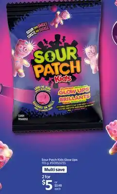 Walmart Sour Patch Glow Ups offer