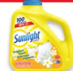Walmart Sunlight laundry detergent offer