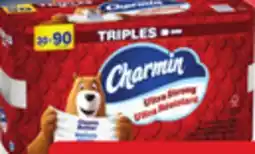 Walmart Charmin bathroom tissue 30 triple rolls offer
