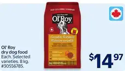 Walmart Ol'Roy Dry Dog Food offer