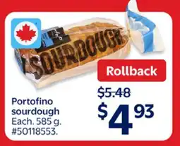 Walmart Portofino sourdough offer