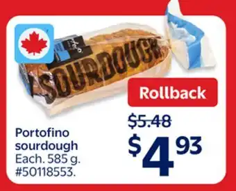 Walmart Portofino sourdough offer