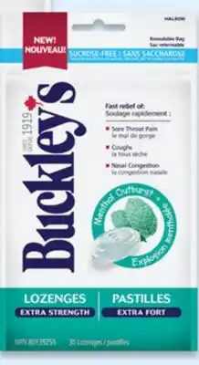 Walmart Buckley's lozenges 30s offer
