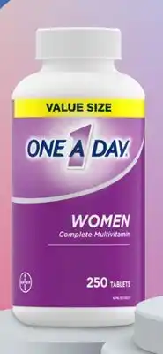 Walmart One A Day Multivitamins offer