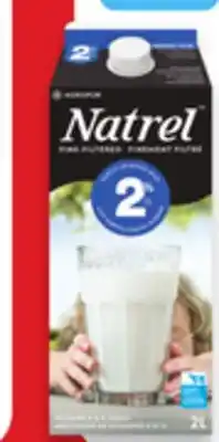 Walmart Natrel fine-filtered beverage offer