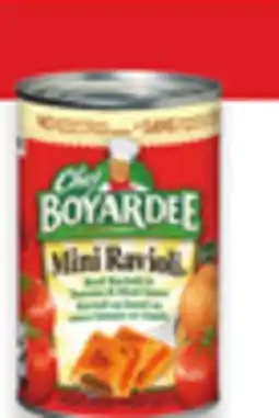 Walmart Chef Boyardee pasta offer
