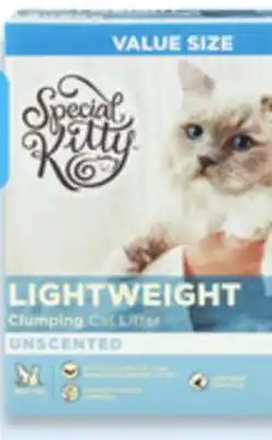 Walmart Special Kitty dry cat food 7kg or lightweight litter 9kg offer