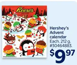 Walmart Hershey's Advent calendar offer