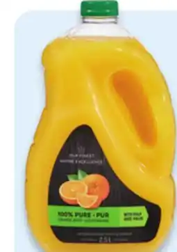 Walmart Our Finest orange juice offer